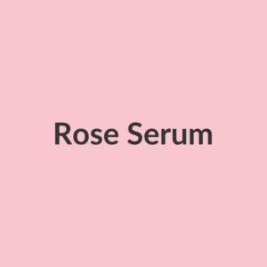 Hydrating Rose Face Serum