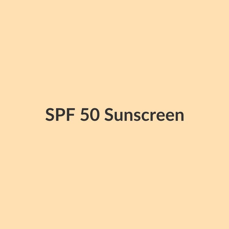 SPF 50 Invisible Sunscreen