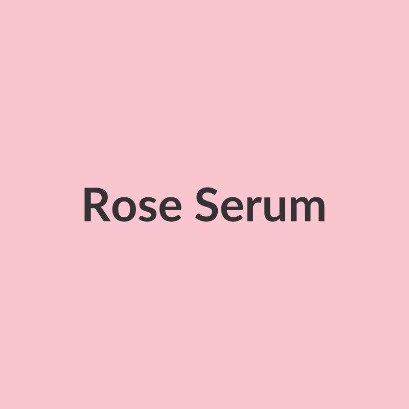 Hydrating Rose Face Serum